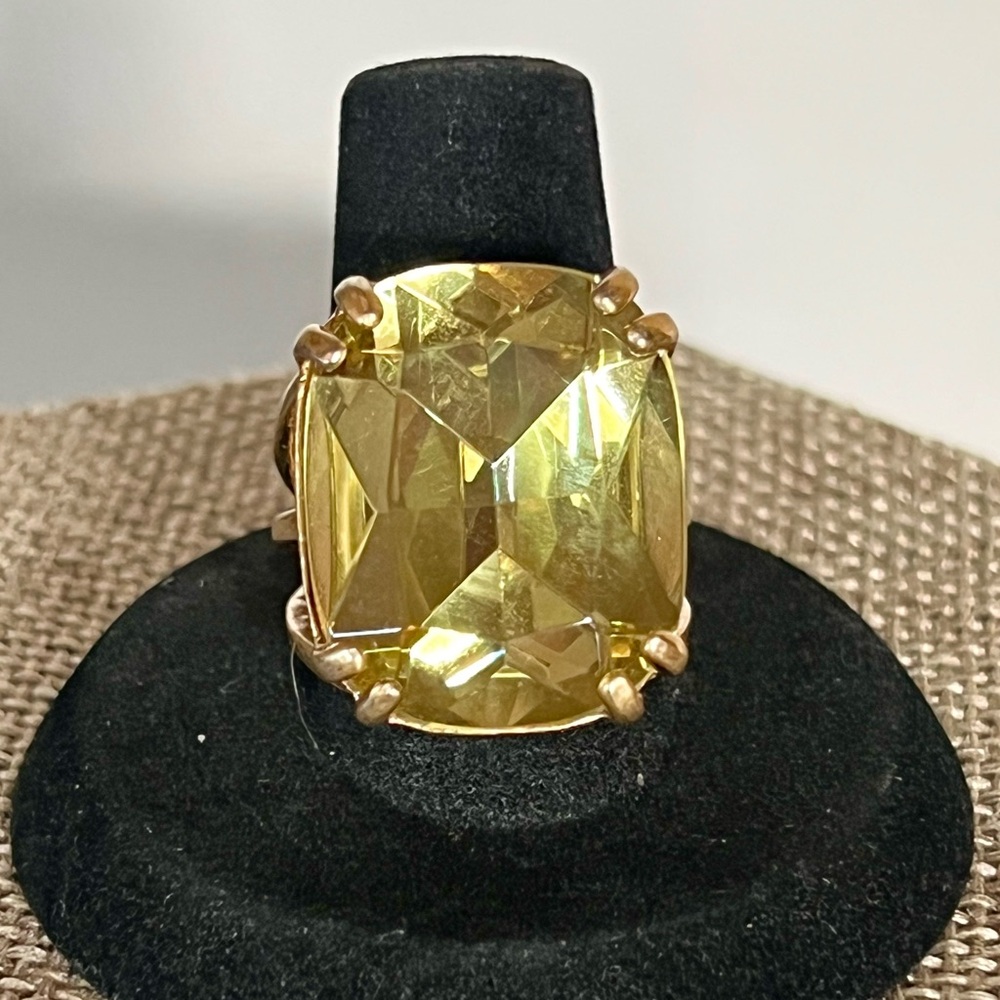 Chloe + Isabel Cushion-Cut Cocktail Ring